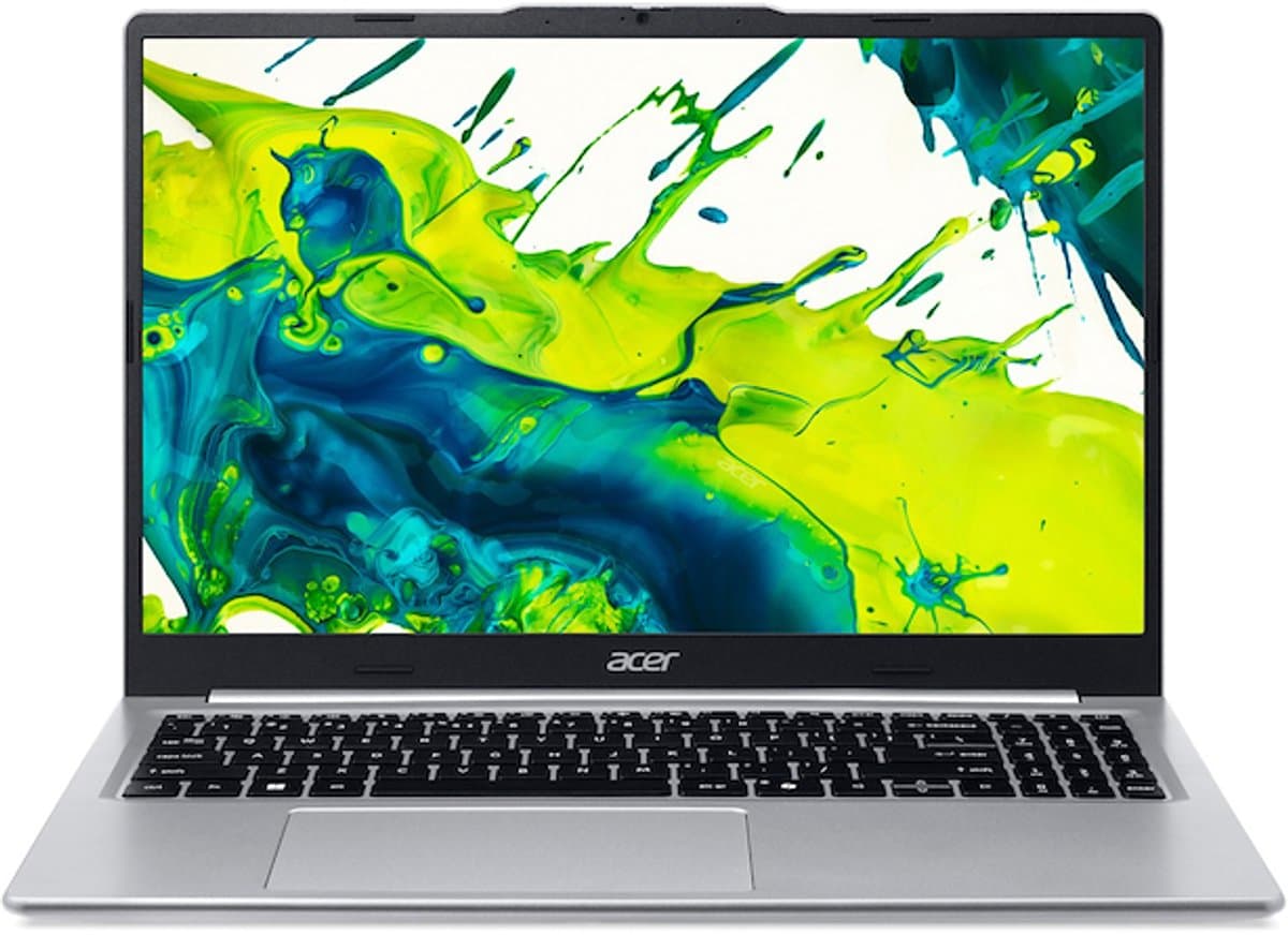 Acer Aspire Lite AL15-48P-R4XK AMD Ryzen™ 7 5825U Laptop 39,6 cm (15.6") Full HD 8 GB DDR4-SDRAM 512 GB SSD Wi-Fi 6 (802.11ax) Windows 11 Home US International Zilver — afbeelding 1