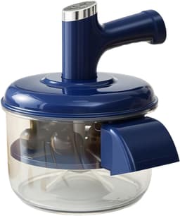 Elektrische Fruit Schilmachine - Automatische Bessenschiller - Snel Fruit Voorbereiden - Geluidsvrije Automatisering - 19.5 x 24 cm - Blauw — thumbnail 5