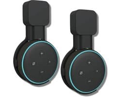 Luidspreker Wandhouder - Speaker Mount - Slimme Speaker Plaatsen - Handenvrij Bedienbaar - 20 x 20 x 10 mm - Zwart