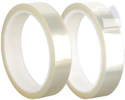2 Rollen Hittebestendige Tape, Transparante Plakband voor Sublimatie, DIY Craft Tape voor Creatieve Projecten (25mm)