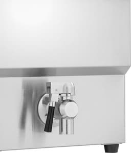 Professionele Friteuse - Friteuse Inox - Frituren voor Horeca - Hoge Kwaliteit Staal - 8 Litres - Zilver — thumbnail 2