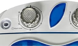 DYNA® Camping Wasmachine - Mini Wasmachine - Wasmachines - Capaciteit van Kleding 3 kg - Laag Water- en Energieverbruik - Wit - 36cm x 37cm x 53cm — thumbnail 4