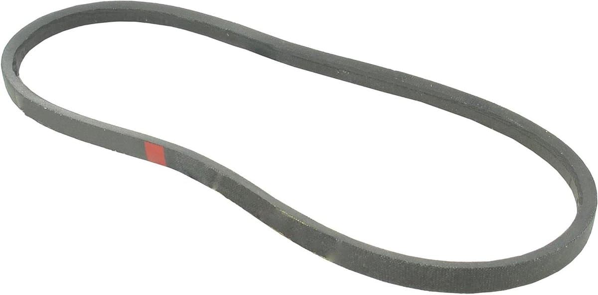 V snaar - Vervangende riem - Gazonmaaier onderhoud - Polyurethaan constructie - 804mm lengte - Zwart — afbeelding 1