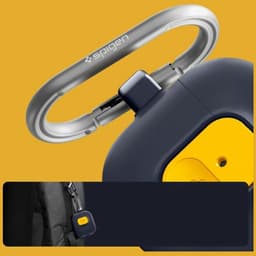 Spigen Hoesje Geschikt voor AirPods Pro 3 - Nano Pop Case met Karabijnhaak Blueberry — thumbnail 2