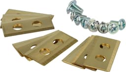 Reservemessen Grasmaaier - Snijbladen Robotmaaier - Gazon Onderhoud - Titanium Gecoat - 9 Stuks - Goud — thumbnail 4