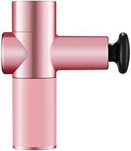 Massagepistool Mini - Handmassageapparaat Elektrisch - Spierherstel Ontspanning - 4 Snelheden 4 Koppen - 400g 157mm - Zwart — thumbnail 1