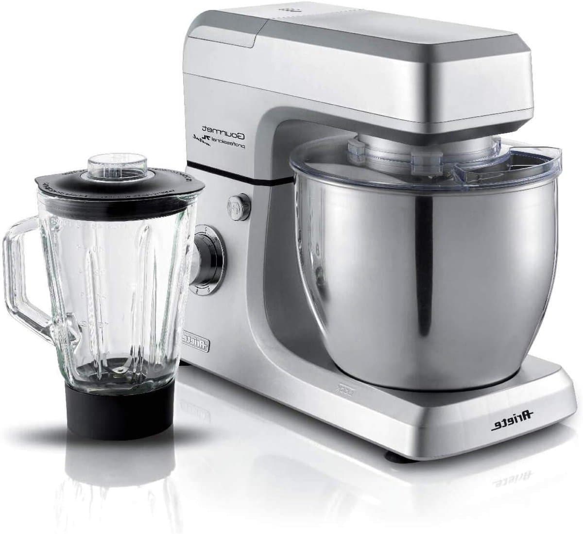 Keukenmachine - Planeetmixer Mixer - Zoete Hartige Recepten - 6 Snelheden - 7 Liter Kom - Zilver — afbeelding 1
