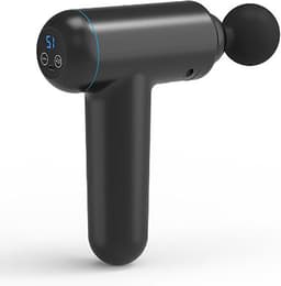 Diepe Weefsel Massagepistool - Stille Massager - Spierherstel Na Sport - Intelligente Drukfeedback - 4 Massagekoppen - Zwart — thumbnail 1
