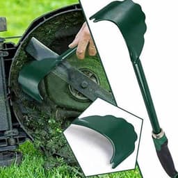 Grasmaaier Schraper - Dek Reiniger - Onderhoud Gazon - Ergonomisch Handvat - 2 Stuks - Groen — thumbnail 2
