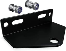 carmdering - Universeel Koppelstuk - Zero-Turn Grasmaaier Adapter - Grasmaaier Onderdeel - Aanpasbare Montagegaten - Snelle Installatie - Hoogwaardig Staal - Duurzaam Zwart Design - Compatibel Met Alle Merken - 1 Stuk — thumbnail 1
