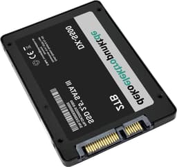 SSD Harde Schijf - Opslag Upgrade - Laptop Versnellen - Schokbestendig Ontwerp - 2 TB - Zwart — thumbnail 1