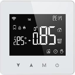 Slimme Thermostaat - App Gestuurd - Comfort Verhogend - Draadloze Installatie - 86 x 86 cm - Meerdere Kleuren — thumbnail 1