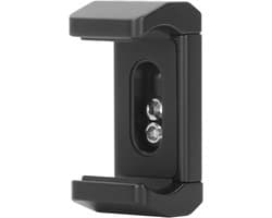 Aluminium Powerbank Houder met Klem, Geschikt voor Breedte van 53 mm tot 80 mm, Ideaal voor Mobiele Apparaten en Fotografie