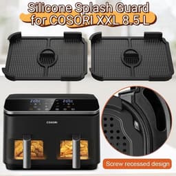 Cosensi - Silicone Splash Guard - Air Fryer Accessoires - Voor optimale luchtcirculatie - 2 stuks - Geschikt voor 8-in-1 Dual Zone Air Fryer XXL 8.... — thumbnail 5