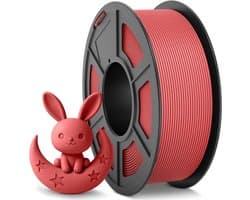 3D Printer Filament - PLA Draad - Betrouwbaar Printen - Netjes Gewikkeld - 1.75 mm 1 kg - Kersenrood