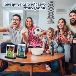 6 Pack Magnetische Kaart Houder met Kaartstand, Beschermhoezen voor Handelskaarten, Sportkaarten en Toploaders — thumbnail 4