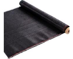 Duurzaam Carbon Fiber Doek 127x30cm voor Boot, Auto, Muurdecoratie en DIY Projecten