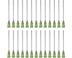 Set van 40 Dosing Needles met Luer Lock, 14 g, 68 mm Lang, Perfect voor Vloeibare Lijm en Precisie Toepassingen