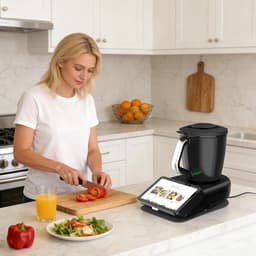 Keukenmachine Mat - Apparaat Onderlegger - Stabiel Mixen - Antislip & Trillingsdempend - 40x24cm — thumbnail 3