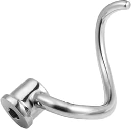 Deeg Haak Mixer - Broodhaak Keukenmachine - Deeg Kneden - Voedselveilig Roestvrij Staal - 4.5-5 Qt - Zilver — thumbnail 1