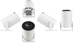 AHD® Draagbare beamer - Beamer - Projector - Mini Beamer - Wit - ‎ 10cm x 10cm x 16cm — thumbnail 4
