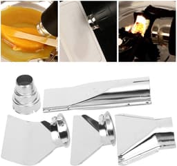 Dailygoods - Dailygoody - Heat Gun Nozzle - Vervangende accessoires - Roestvrij staal - Heat gun nozzles - Ideaal voor soldeerstation - Geschikt voor heat gun — thumbnail 5