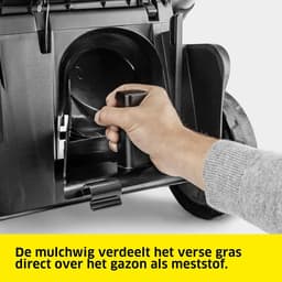 Accu grasmaaier - Draadloze maaier - Gazon onderhoud - Intelligente motorregeling - 41 cm maaibreedte - Geel — thumbnail 2