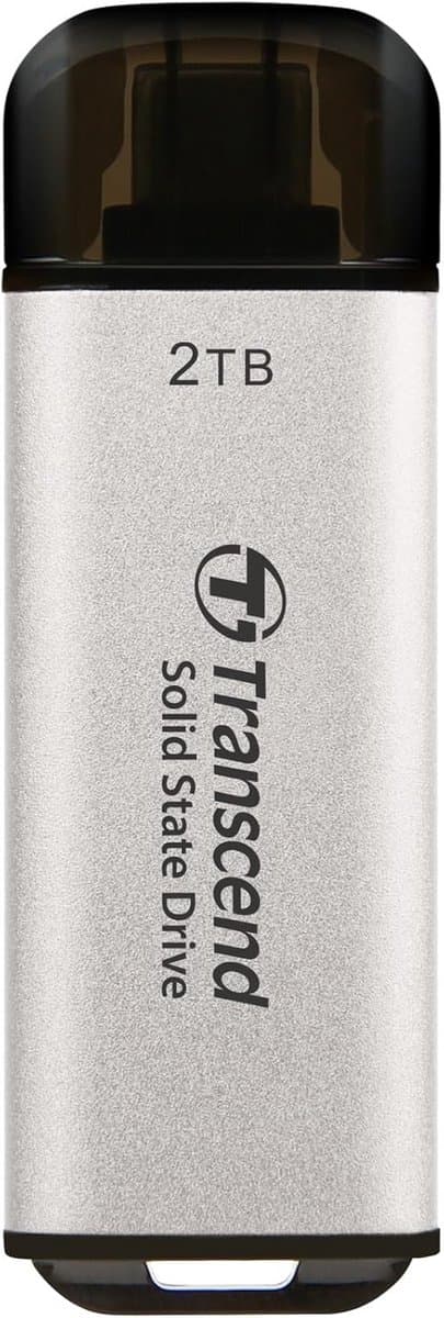 Draagbare SSD - Externe Opslag - Snelle Data Overdracht - Compact Schokbestendig - 2 TB - Groen — afbeelding 1