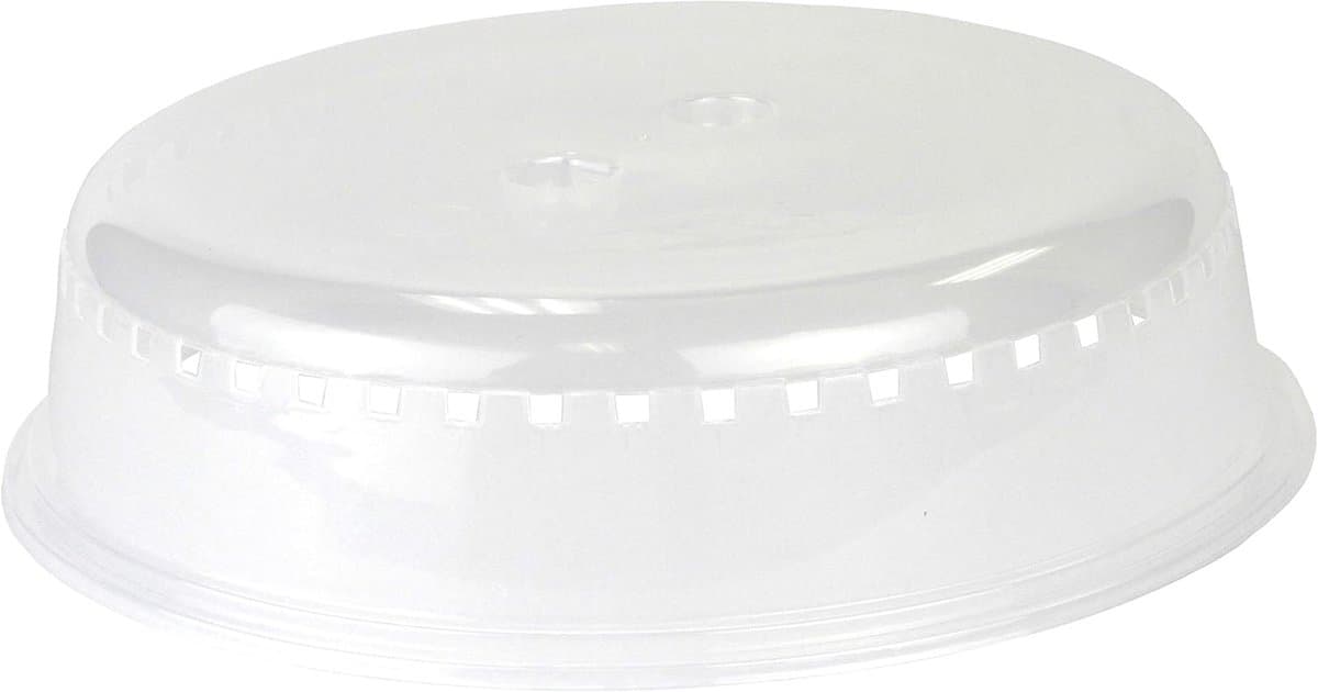 Chef Craft 21568 Classic Microwave Cover, Plastic, Clear — afbeelding 1