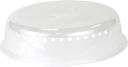 Chef Craft 21568 Classic Microwave Cover, Plastic, Clear — thumbnail 1