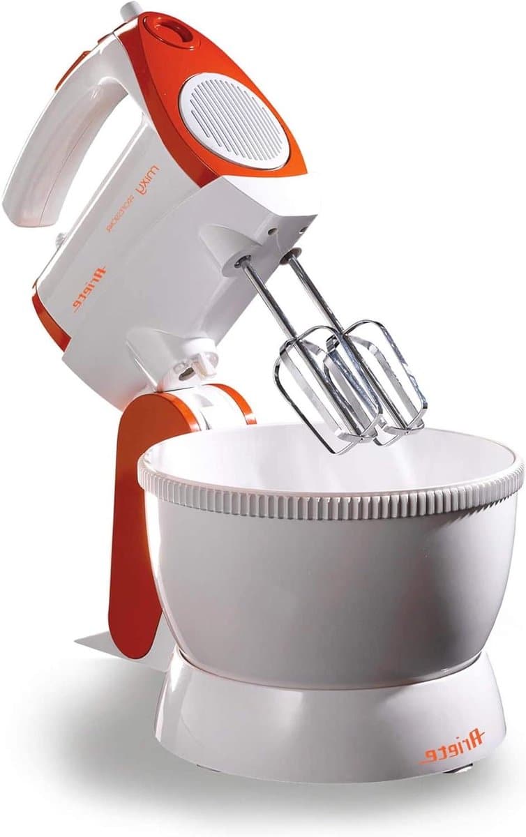 Keuken Mixer - Beslagmixer Kom - Zelf Bakken - 5 Snelheden Turbo - 2.4 Liter Kom - Wit — afbeelding 1