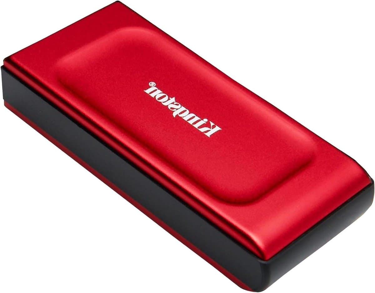 Externe SSD - Draagbare Opslag - Bestanden Back-uppen - Zakformaat Ontwerp - 2TB Capaciteit - Rood — afbeelding 1
