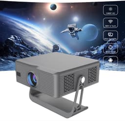 KZQ 1080p Android 13 Smart Projector - Met Autofocus En Keystone Correctie - 300 Ansi Lumen - Wifi 6 En Bluetooth 5 2 - Compatibel Met Netflix Youtube En Prime Video - Ideaal Voor Thuisbioscoop En Voetbal Kijken - 1 Stuk — thumbnail 5