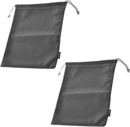 Hoofdtelefoon Opbergzak - Reis Headset Case - Veilig Vervoeren - Zachte Trekkoord Sluiting - 26.7 x 21.6 cm - Grijs — thumbnail 4