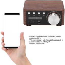 Krachtige Mini Audio Versterker 2.0 HiFi Stereo met Bluetooth 5.0 en USB Input — thumbnail 4