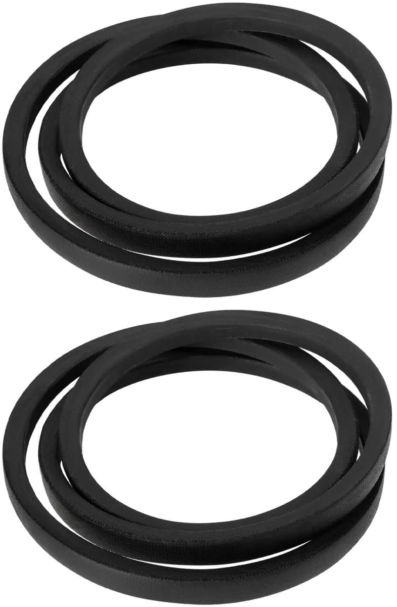 Dailygoody - Grasmaaier V-type Rubber Aandrijfriem - 2 Stuks - Perfecte Pasvorm - 1270 mm - Onderdeel MT3371 W30074 - Geschikt voor Wolseley Till — afbeelding 1