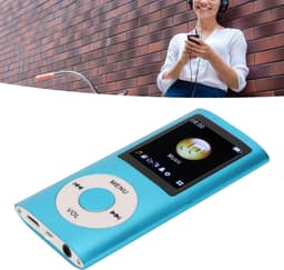 Dailygoody - Mp3-speler - Draagbare Muziekspeler - Lossless Geluid - Blauw - Ideaal voor Kinderen en Studenten - Perfect voor Sport en Wandelen — thumbnail 5