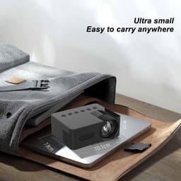 OmGoods - Dailygoody - Miniprojector - HD 1080P - Oogbescherming - Draagbare Projector - Binnen en Buiten - Videoprojector - Geschikt voor Thuisbioscoop — thumbnail 2