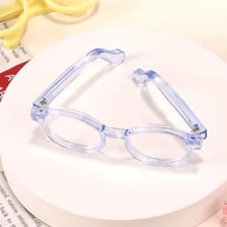 6 stuks mini-poppenbrillen, decoratieve plastic poppenbrillenaccessoires, perfect voor verzamelaarsdisplays en fotografie (meerdere kleuren) — thumbnail 2