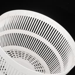 Salade Spinner - Sla Droger - Groenten Wassen - Antislip Bodem - 5 Liter - Zilver — thumbnail 2