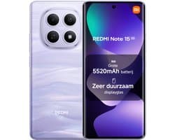 Smartphone-REDMI Note 15 5G-6GB+128GB-Mist Paars