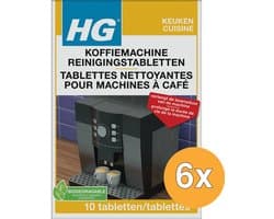 Reinigingstabletten HG voor koffiemachine 10 stuks