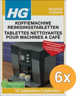 Reinigingstabletten HG voor koffiemachine 10 stuks — thumbnail 1