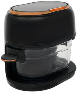 Sensova - Airfryer / Heteluchtfriteuse 4L met Touchscreen en Glazen Bakmand - 1350W Gezonde Heteluchtfriteuse met Zichtbaar Kookproces - Instelbare Temperatuur 60-190°C - Veilig en Ideaal voor Gezinnen — thumbnail 1