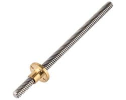 RVS Schroefdraadstang met Moer voor 3D-Printer Onderdelen