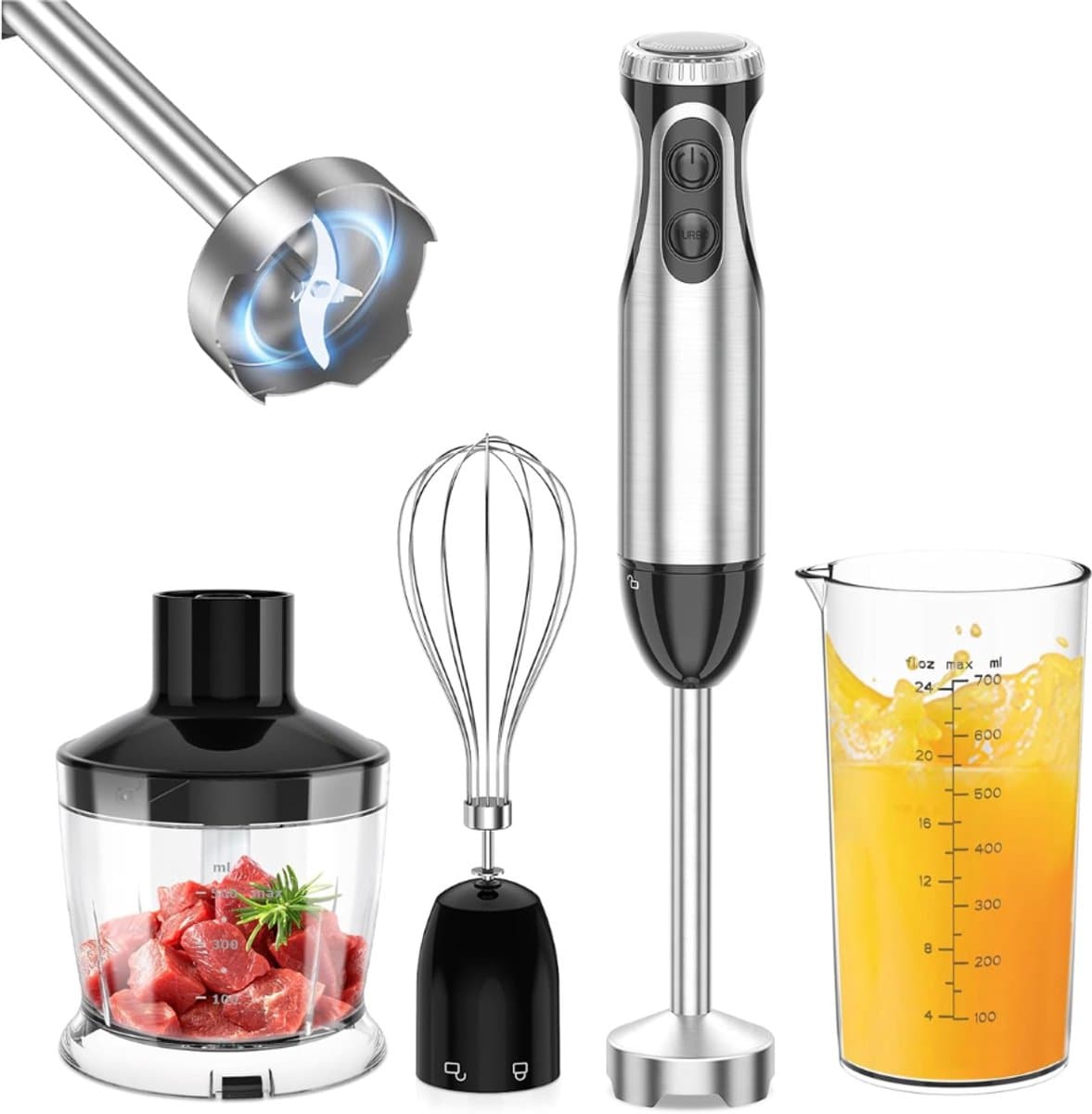 mavoa®Staafmixer - Mixer met mengkom - Hakmolen — afbeelding 1