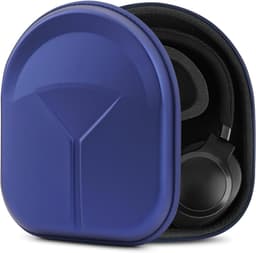 Hoofdtelefoon Case - Koptelefoon Opbergcase - Reizen Bescherming - Harde Schaal EVA - 215x185x6 cm - Blauw — thumbnail 1
