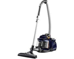 Stofzuiger Zonder Zak - Krachtige Zuiger - Grondige Reiniging - Met Parketborstel Pro - 14 Liter Capaciteit - Diepblauw