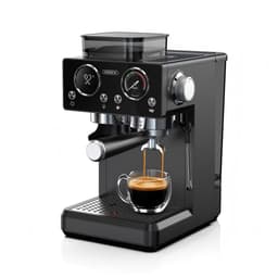 HiBREW H20 Espressomachine – 1350W – 20Bar – Met Geïntegreerde Koffiemolen – Melkopschuimer – 20 Maalstanden – 1,8L Watertank – Warm & Koud Zet Systeem — thumbnail 1