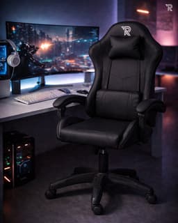 Ranqer Apollo Bureaustoel - Gaming stoel / Gaming Chair - Gamestoel - zwart — thumbnail 5